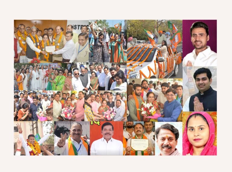 भाजपा प्रत्याशी प्रवीण जोशी ने मेयर चुनाव में की जीत हासिल, भाजपा के  39, कांग्रेस के 01और 06 निर्दलीय उम्मीदवार विजयी रहे : रिटर्निंग अधिकारी सतबीर मान