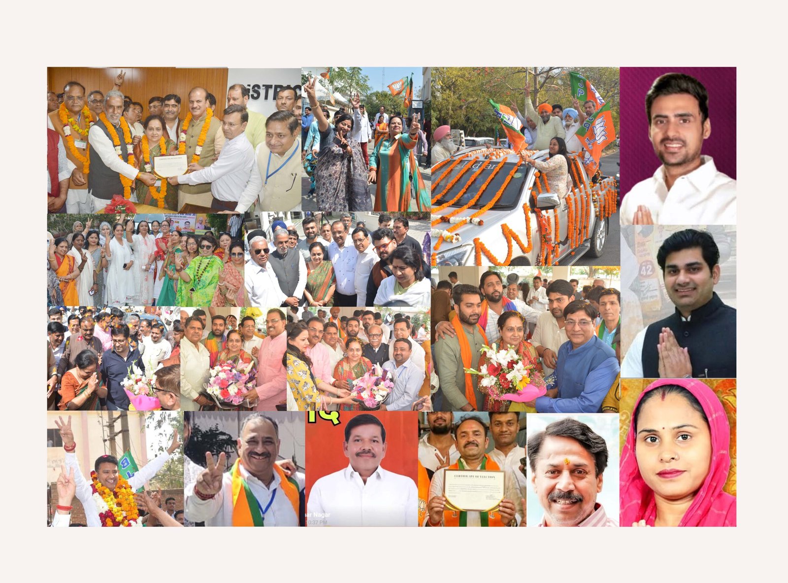 भाजपा प्रत्याशी प्रवीण जोशी ने मेयर चुनाव में की जीत हासिल, भाजपा के  39, कांग्रेस के 01और 06 निर्दलीय उम्मीदवार विजयी रहे : रिटर्निंग अधिकारी सतबीर मान