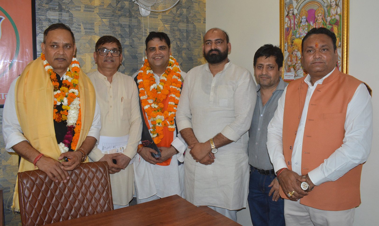 22 जिलों वाले हरियाणा में भाजपा ने 27 नए जिला अध्यक्ष घोषित किये, फरीदाबाद से पंकज पूजन रामपाल और  बल्लभगढ़ से सोहन पाल सिंह, शामिल हैं