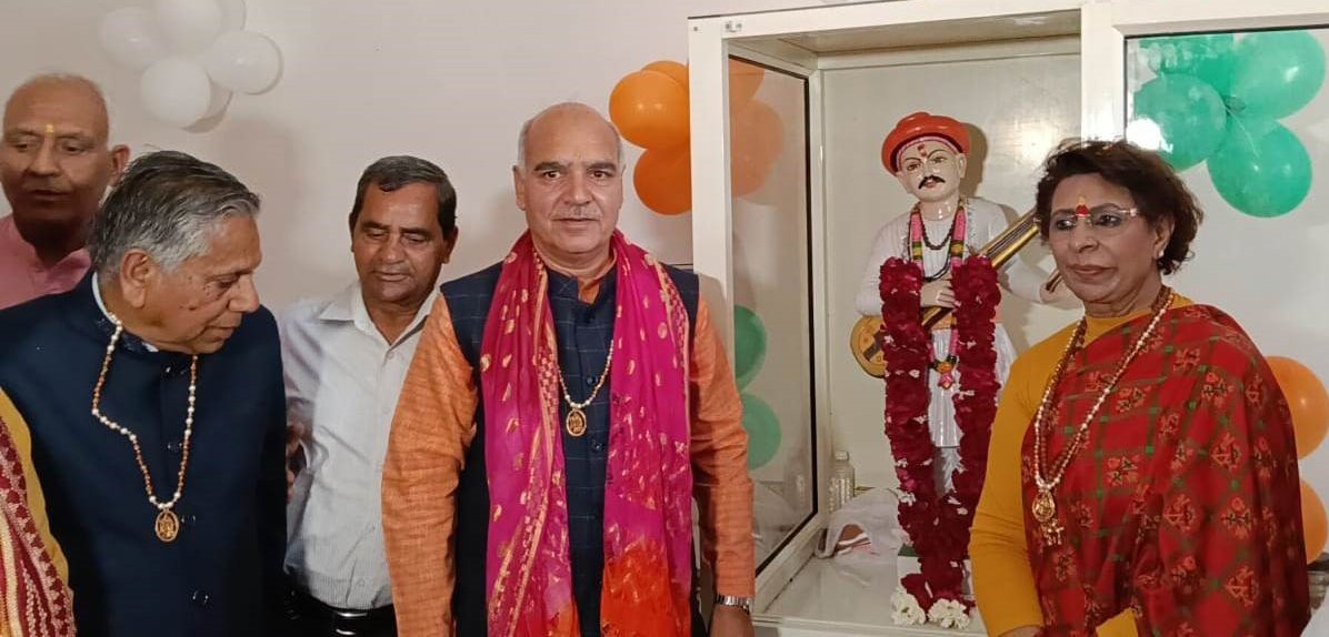 हर्षोल्लास के साथ मनाया गया सन्त नामदेव महाराज मूर्ति स्थापना दिवस समारोह