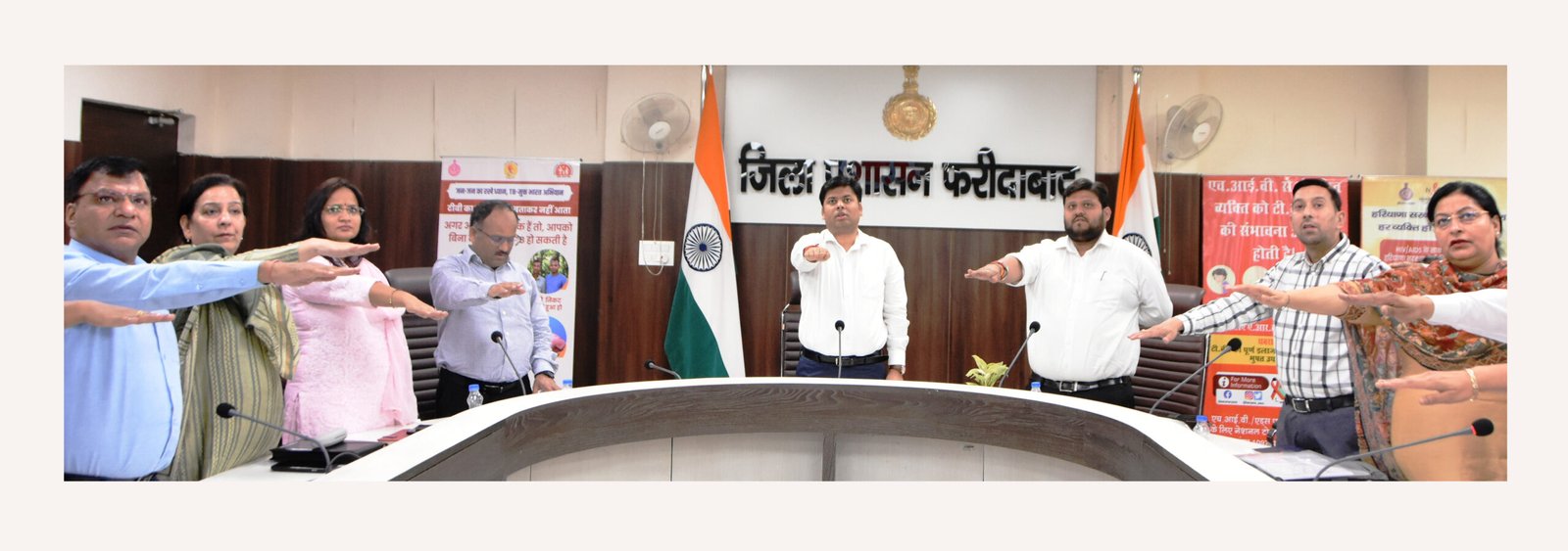 स्वास्थ्य सेवाओं के क्रियान्वयन में कदापि लापरवाही न बरतें अधिकारी, टीबी उन्मूलन के लिए गांवों पर करें फोकस : एडीसी साहिल गुप्ता