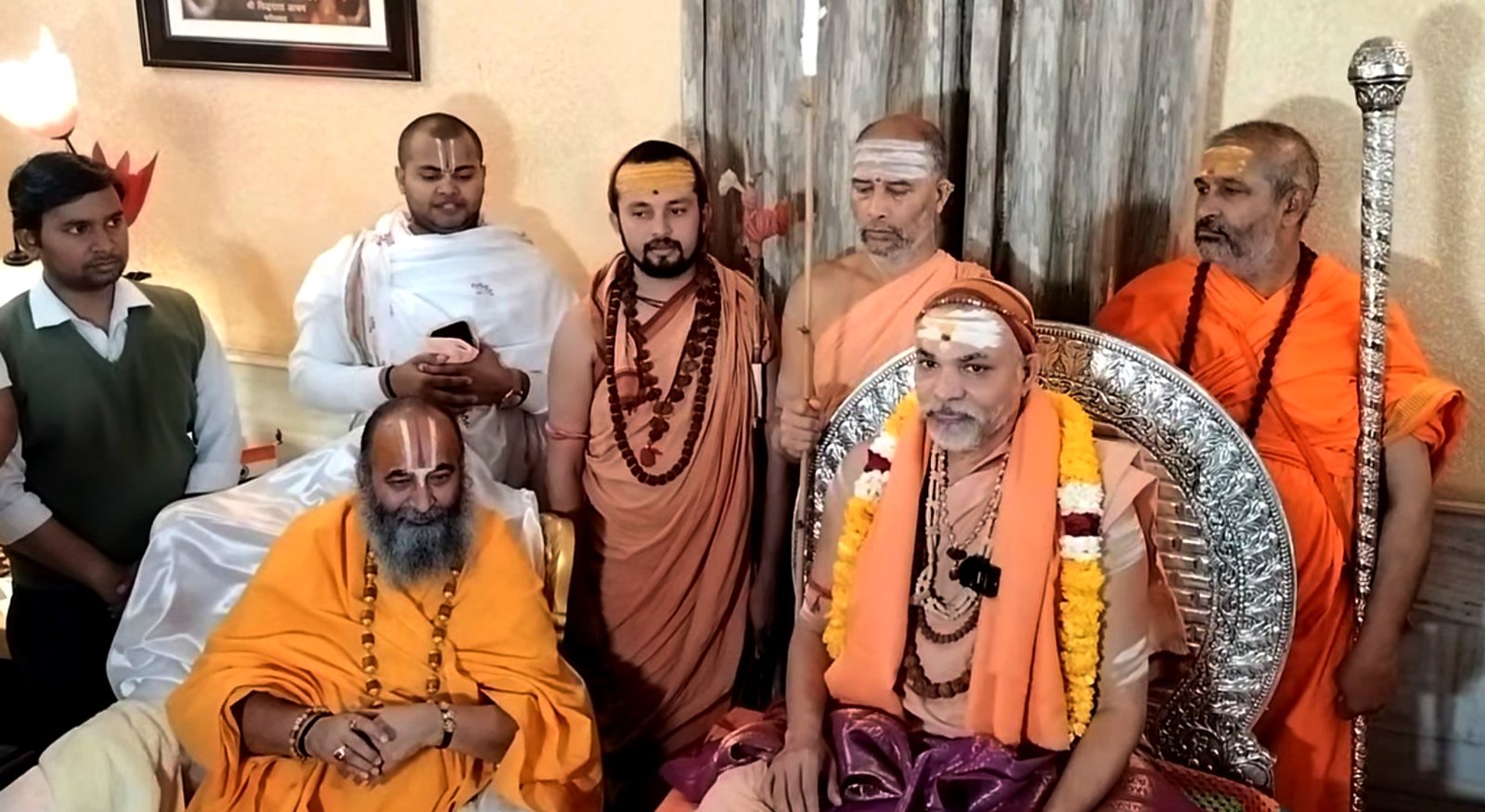 गौ माता को राष्ट्र माता घोषित करे सरकार : शंकराचार्य अविमुक्तेश्वरानंद सरस्वती