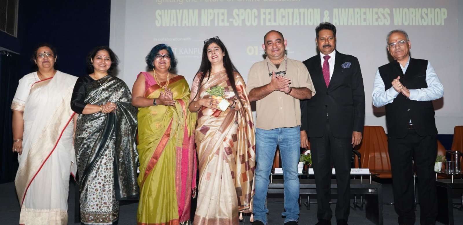 मानव रचना और आईआईटी कानपुर द्वारा स्वयं NPTEL जागरूकता व उत्कर्ष कार्यशाला