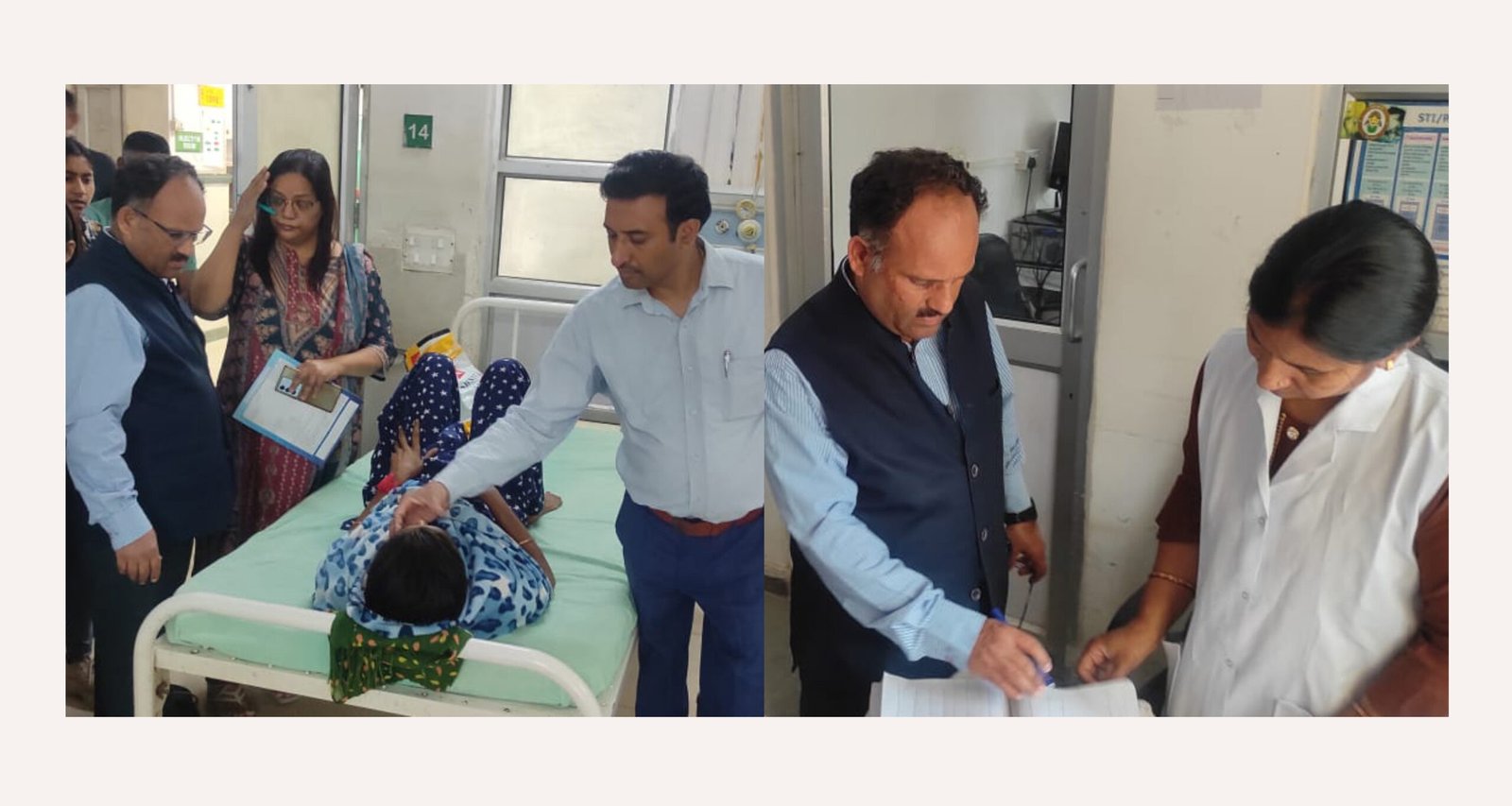 नवनियुक्त सीएमओ डॉ. जयंत आहूजा ने जिला नागरिक अस्पताल निरीक्षण किया, समय पर बेहतर इलाज़ तथा स्वास्थ्य सेवाएं उपलब्ध कराने के निर्देश दिए