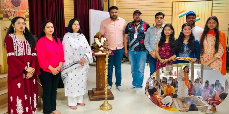 डीएवी शताब्दी महाविद्यालय में सात दिवसीय एनएसएस शिविर का उद्घाटन 