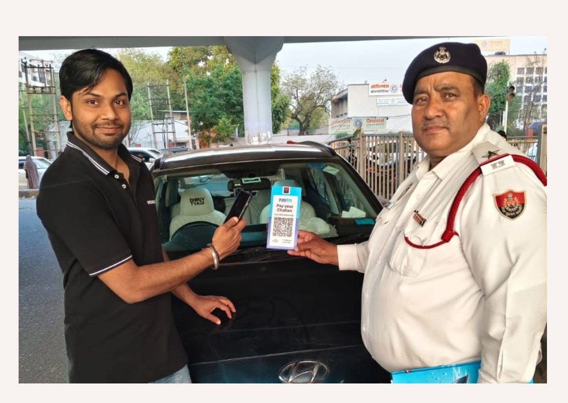 चालान न भरने वालों के विरुद्ध ट्रैफिक पुलिस का विशेष अभियान, सप्ताह में 7939 वाहनों को चैक कर 1985 वाहनों को किया डिटेन, 225 वाहन चालकों ने भरा जुर्माना