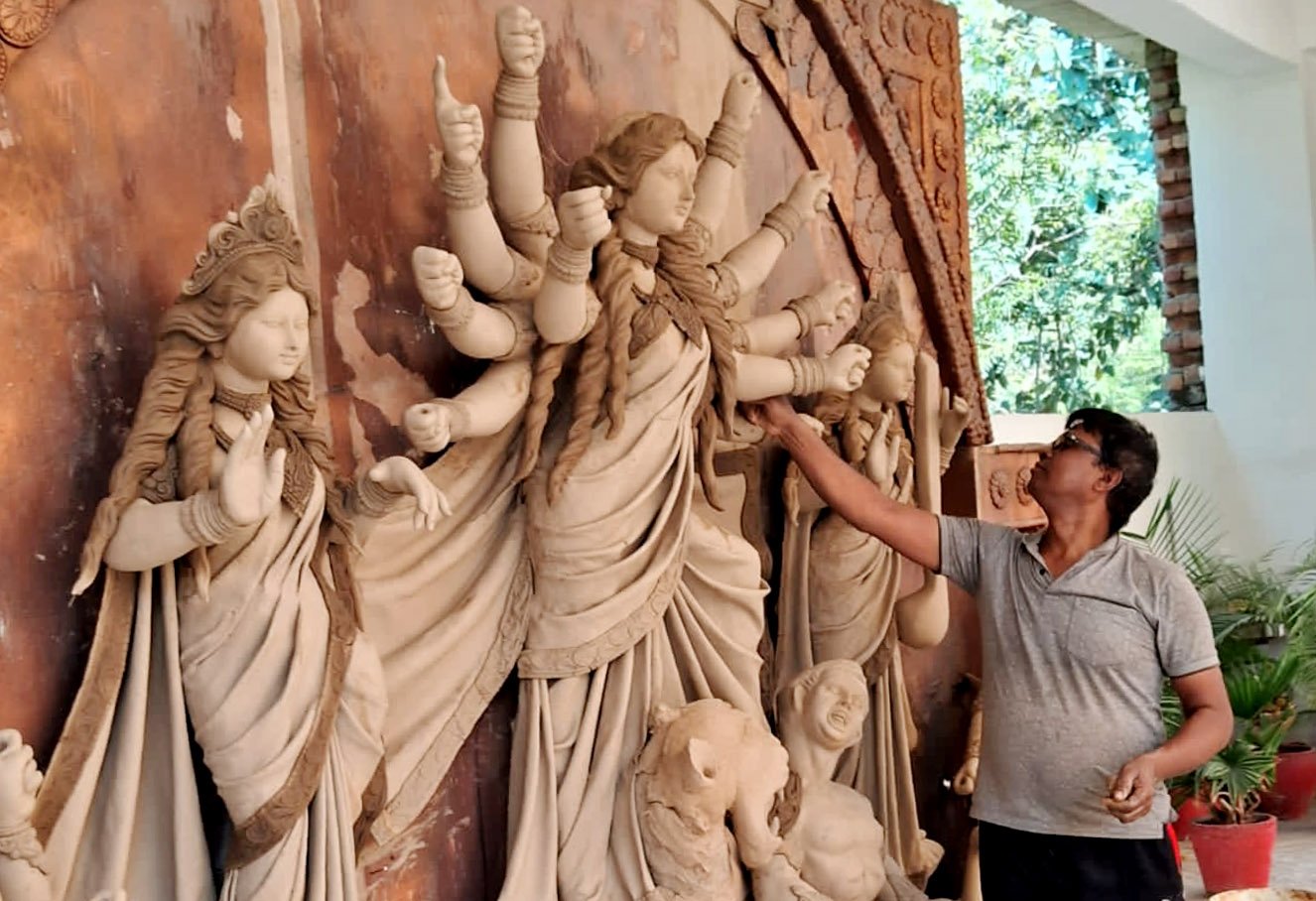 फरीदाबाद कालीबाड़ी में बसंती दुर्गा पूजा ( चैती नबराती ),  30 मार्च को पहला नवरात्र