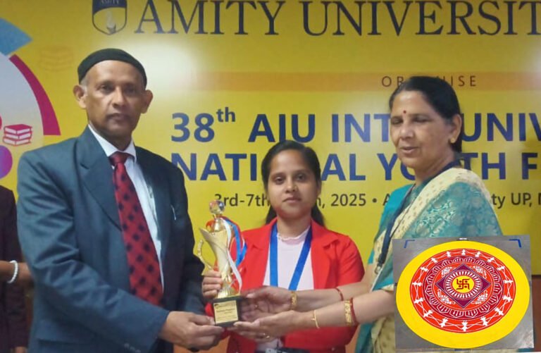 राष्ट्रीय स्तर के युवा उत्सव में डीएवी शताब्दी की छात्रा को दूसरा स्थान 