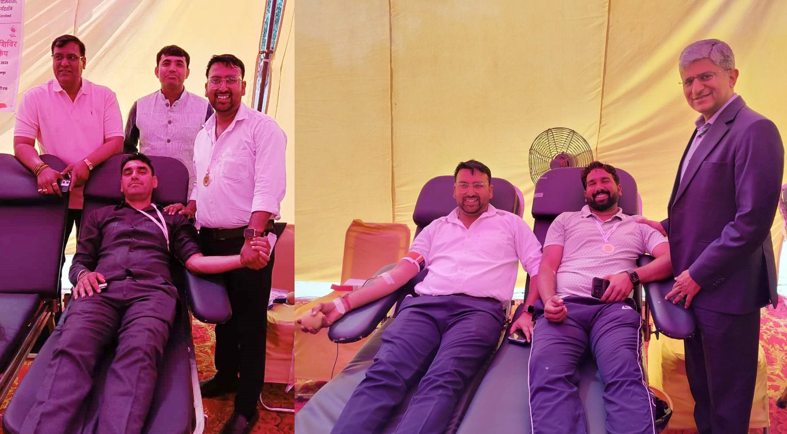 रोटरी क्लब ने गांव भनकपुर में किया रक्तदान शिवर का आयोजन, अतिरिक्त पुलिस महानिदेशक आलोक मित्तल ने की शिरकत