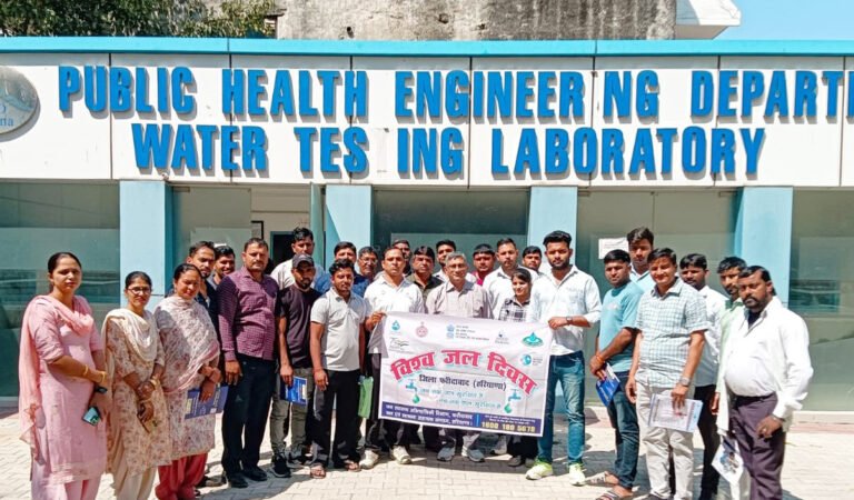 विश्व जल दिवस पर नल जल कर्मियों का प्रशिक्षण एवं जल संरक्षण की शपथ