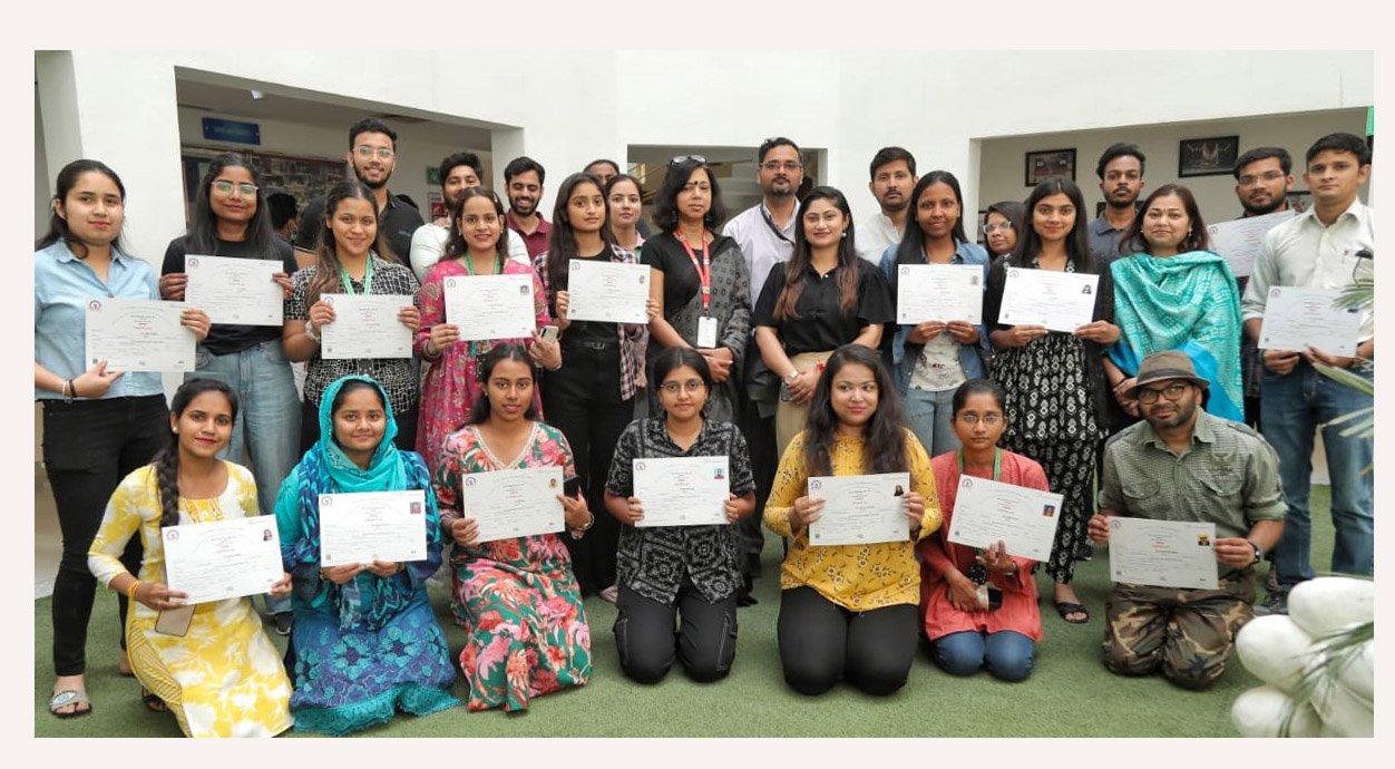 मानव रचना विश्वविद्यालय में ‘दिव्यांग शक्ति’ प्रमाण पत्र वितरण समारोह आयोजित