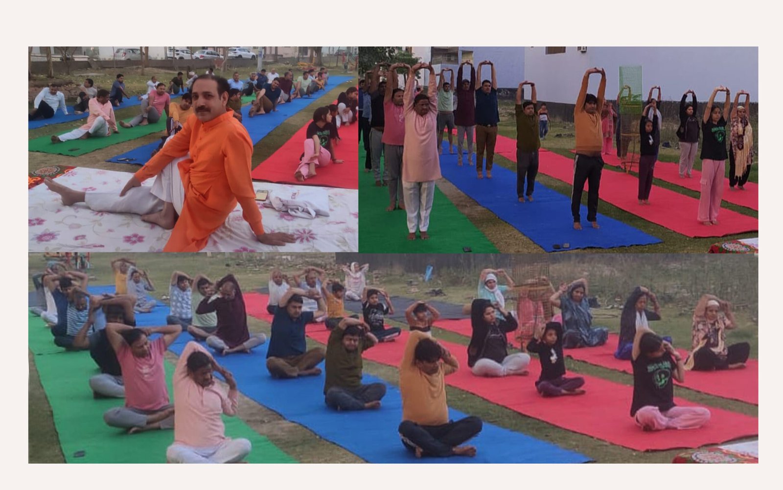 योगाचार्य जयपाल शास्त्री जी के मार्गदर्शन में सर छोटूराम पार्क में शुरू हुआ योग चिकित्सा शिविर