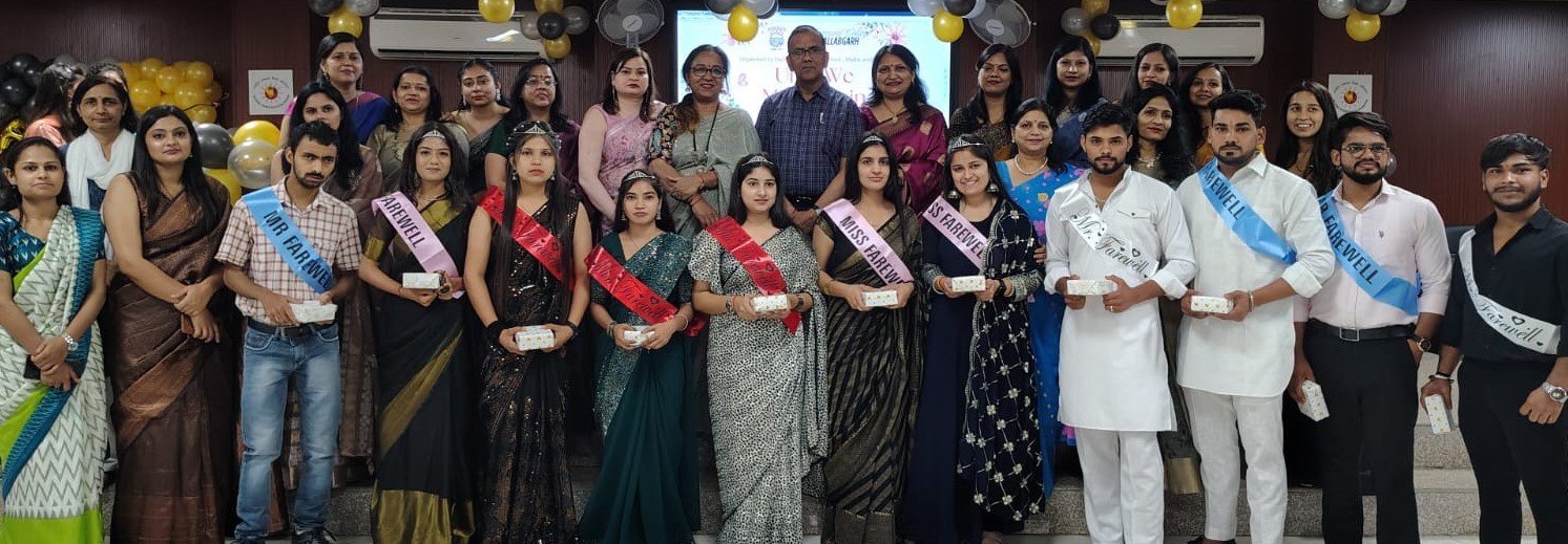 अग्रवाल कॉलेज, बल्लभगढ़ में भव्य विदाई समारोह सम्पन्न
