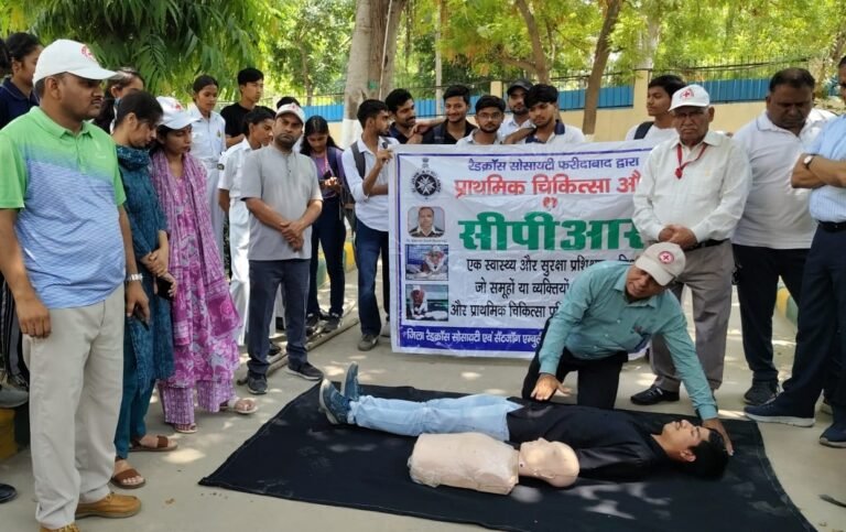 अग्रवाल कॉलेज, बल्लभगढ़ में मॉक ड्रिल का आयोजन