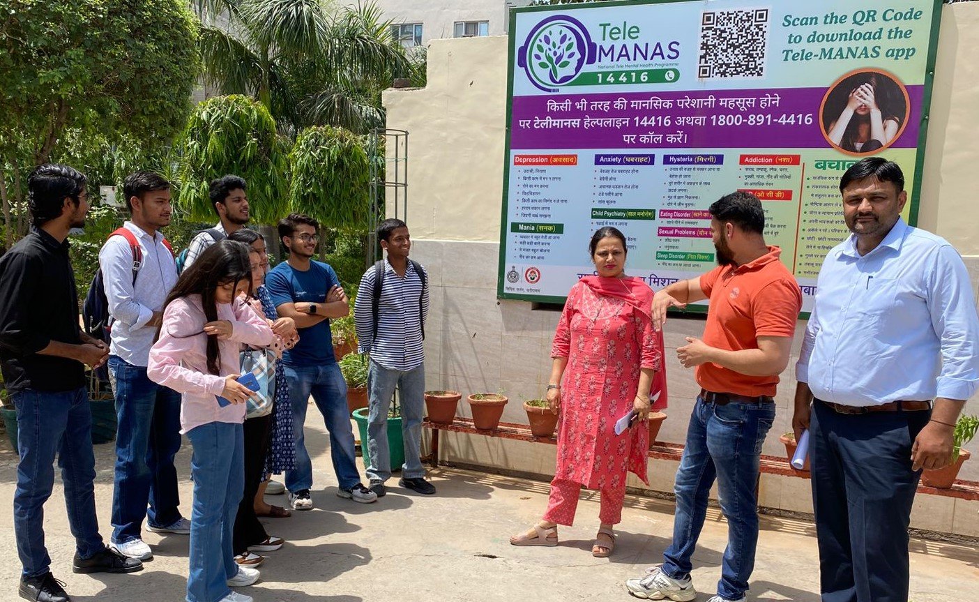 कॉलेज परिसर में Tele MANAS हेल्पलाइन बोर्ड का अनावरण, छात्रों में मानसिक स्वास्थ्य के प्रति जागरूकता बढ़ाने की पहल