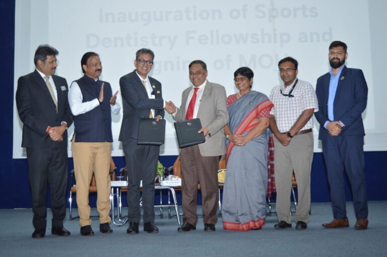 Manav Rachna Dental College and Indian Dental Association Launch North India’s First Fellowship in Sports Dentistry (1)