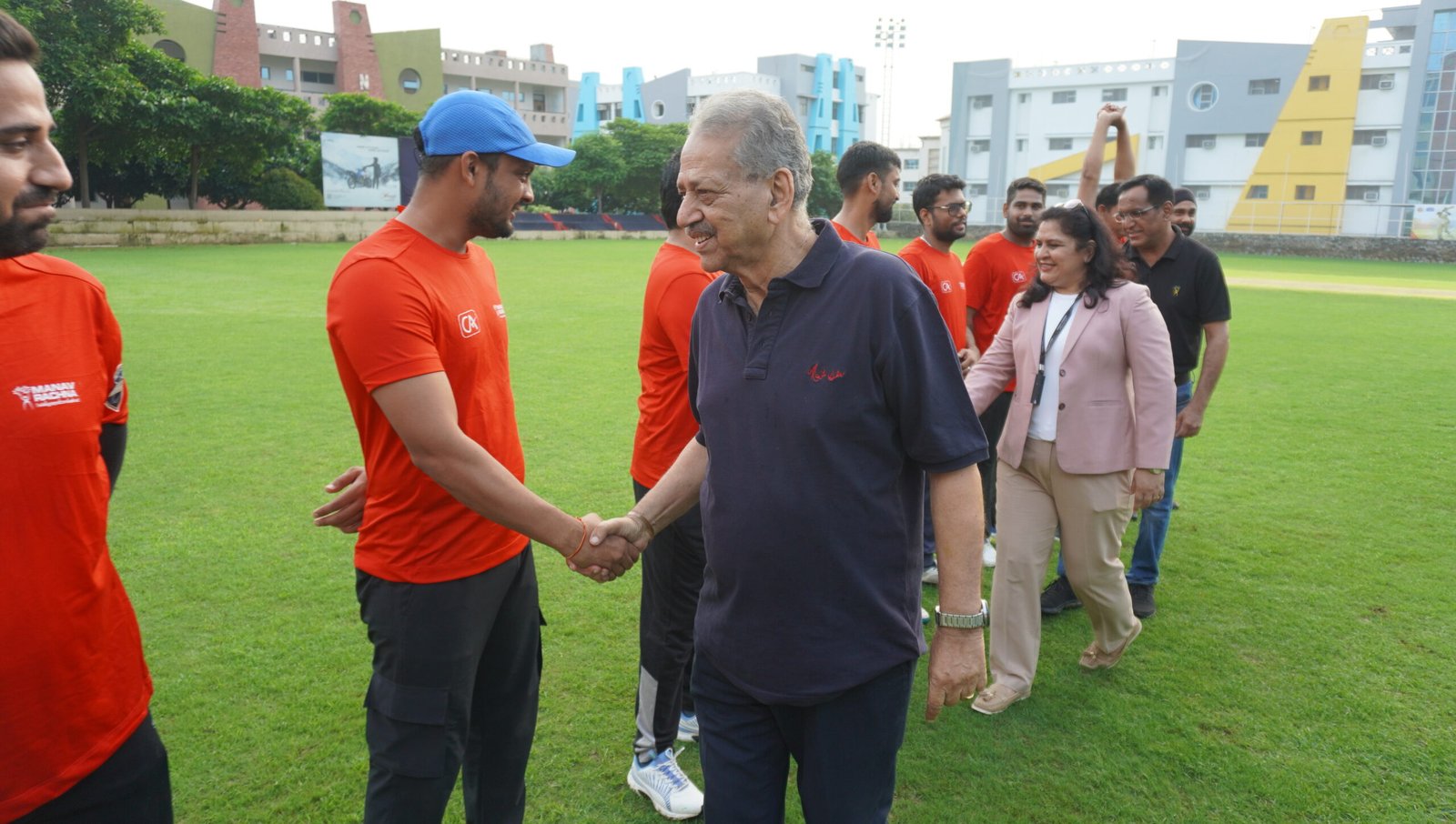 Mr. Sarkar Talwar introduce with ICAI team