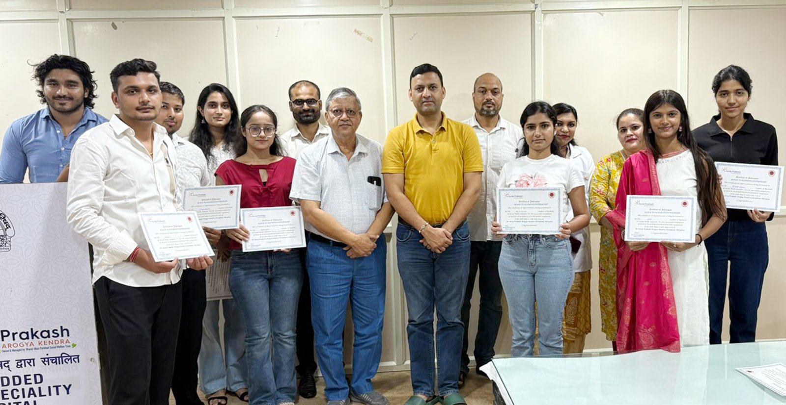 बीएसडब्ल्यू के विद्यार्थियों का 45 दिवसीय क्षेत्रीय सहभागिता प्रशिक्षण कार्य हुआ पूर्ण, प्रमाण पत्र प्रदान किए गए