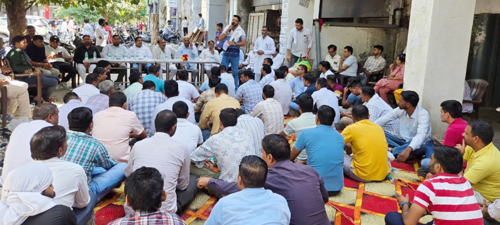 डर के साये में कंडम एवं जर्जर बिल्डिंग में काम करने को मजबूर हैं दफ्तर के कर्मचारी: विनोद शर्मा सर्कल सचिव