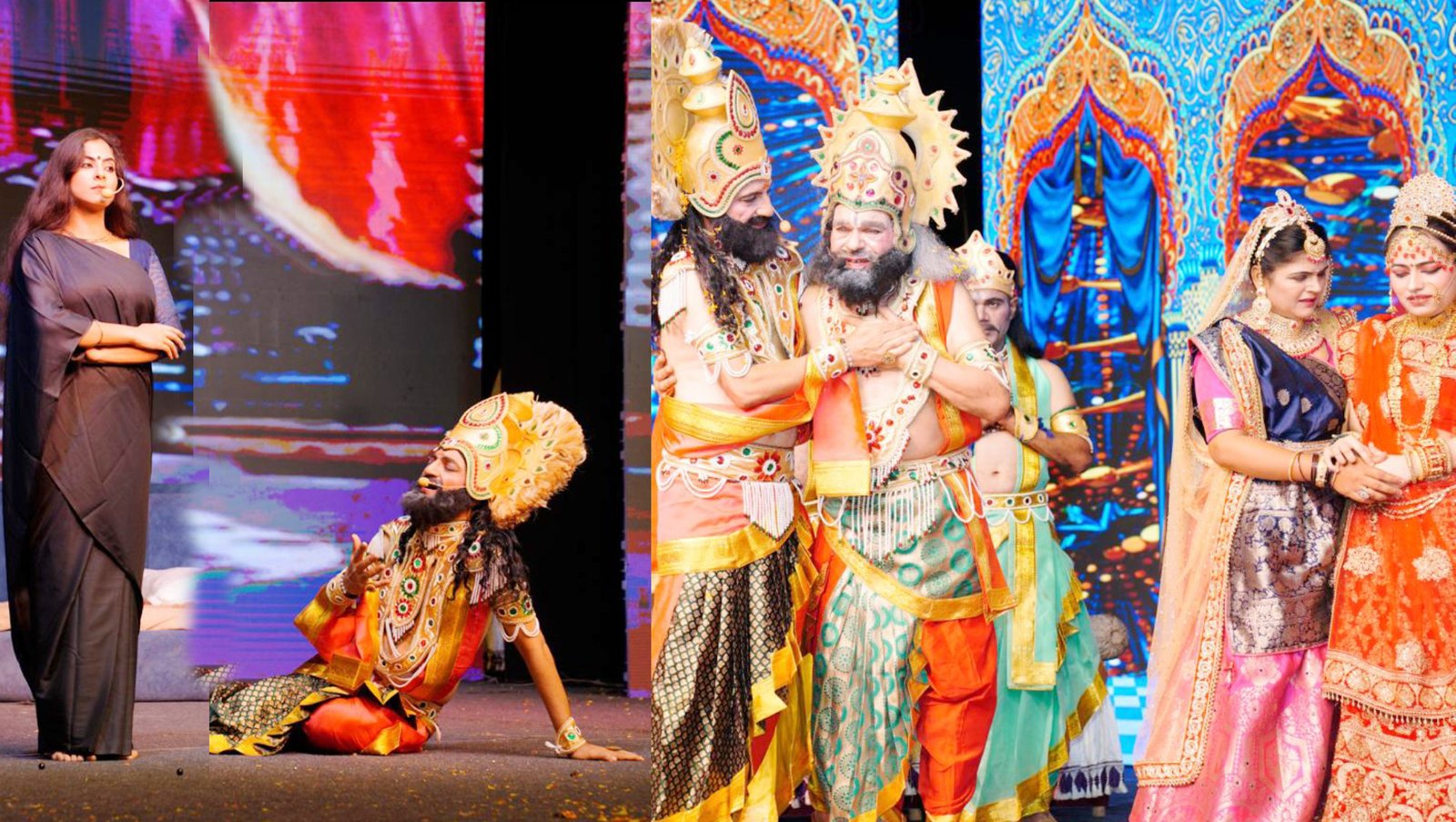 श्रद्धा रामलीला: सीता विदाई से राम वनवास तक के भावुक प्रसंगों ने दर्शकों को किया भावविभोर