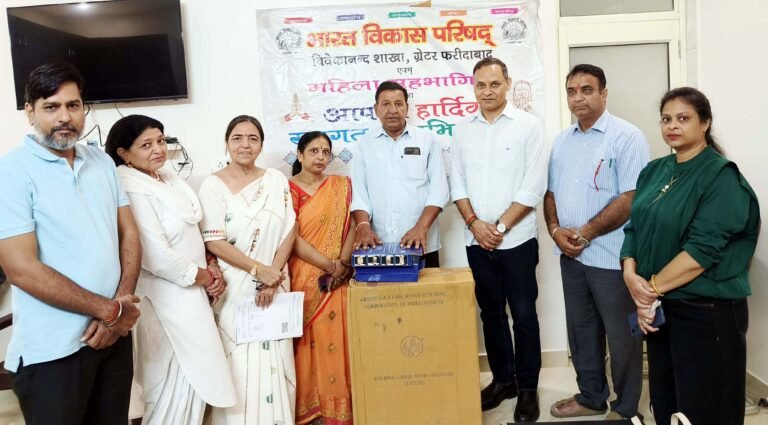 भारत विकास परिषद का उद्देश्य हर व्यक्ति तक सेवा और सहयोग की भावना पहुंचाना : सोहन पाल सिंह