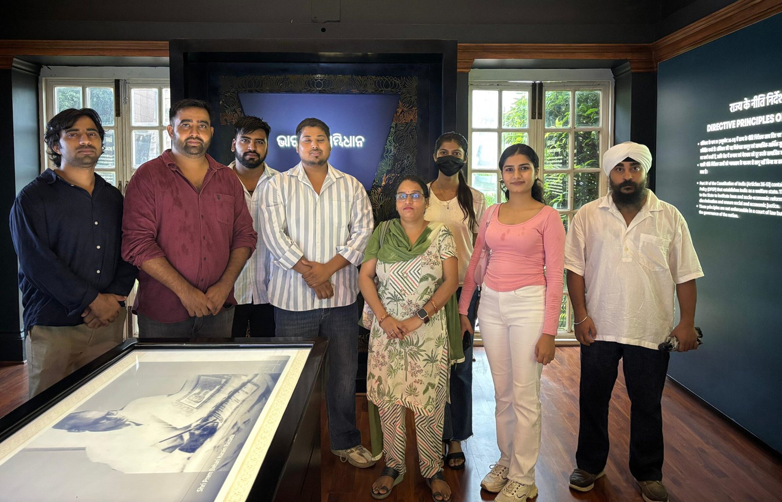 जेसी बोस विश्वविद्यालय के एमएसडब्ल्यू छात्रों ने की प्रधानमंत्री संग्रहालय दिल्ली की शैक्षणिक यात्रा