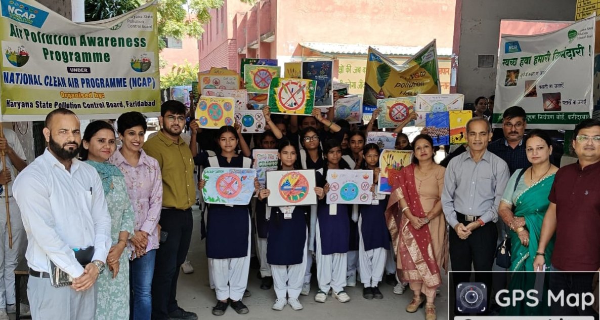 ग्रीन दिवाली क्लीन दिवाली :– जेआरसी ने पटाखे न छोड़ने के लिए रैली निकाल जागरूक किया