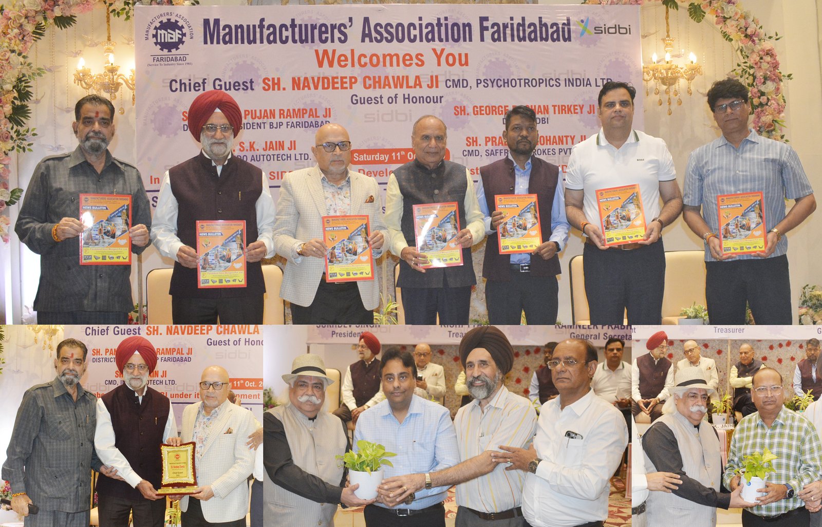 मैन्युफैक्चरर्स एसोसिएशन फरीदाबाद द्वारा सिडबी के साथ संयुक्त रूप से विशेष कार्यक्रम आयोजित किया गया