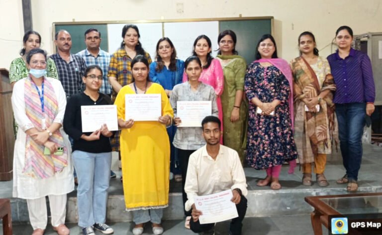 राजकीय महाविद्यालय फरीदाबाद में हुआ विज्ञान निबंध लेखन प्रतियोगिता का आयोजन