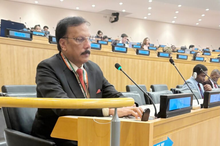 सांसद राजीव राय ने संयुक्त राष्ट्र महासभा में रखा जलवायु परिवर्तन पर भारत का पक्ष