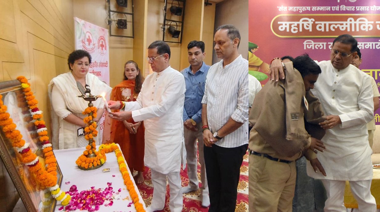 महर्षि वाल्मीकि ने भारत की सांस्कृतिक और आध्यात्मिक धरोहर को किया समृद्ध : राजेश नागर