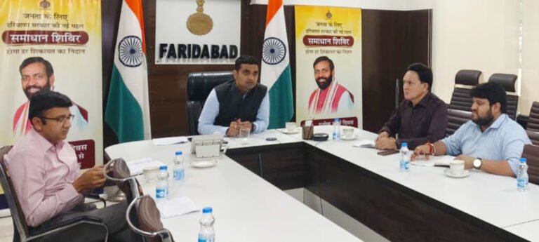 फरीदाबाद सहित प्रदेश के सभी 22 जिलों में 1 नवंबर से होगी पेपरलेस रजिस्ट्री की शुरुआत, रजिस्ट्री की पुरानी प्रणाली बंद : डीसी विक्रम सिंह