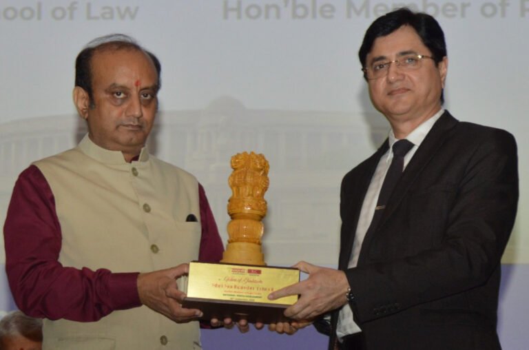 मानव रचना विश्वविद्यालय के यूथ पार्लियामेंट में डॉ. सुधांशु त्रिवेदी ने भारत के कानूनों के न्यायोन्मुख सुधार की दिशा में युवाओं को प्रेरित किया