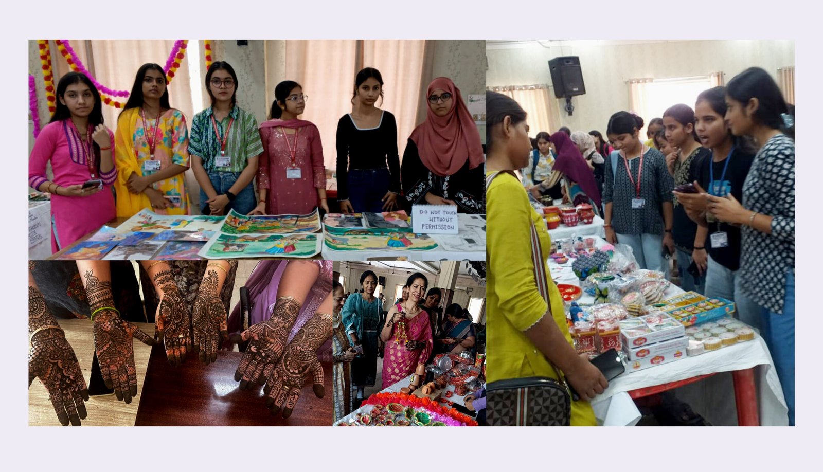 केएल मेहता दयानंद कॉलेज फॉर वुमन में उद्यमी कार्निवल 2025-2026 का आयोजन, विभिन्न स्टॉल्स पर नवीन उत्पादों और रचनात्मक व्यावसायिक विचारों को प्रदर्शित किया
