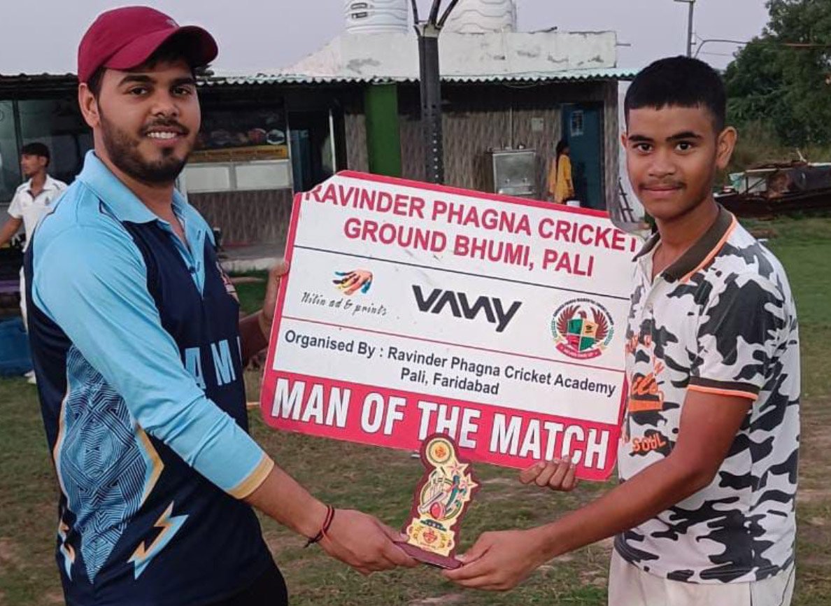 डब्लूसीएल क्रिकेट अकेडमी ने वेनी स्पोर्ट्स क्लब को 25 रन से हराया