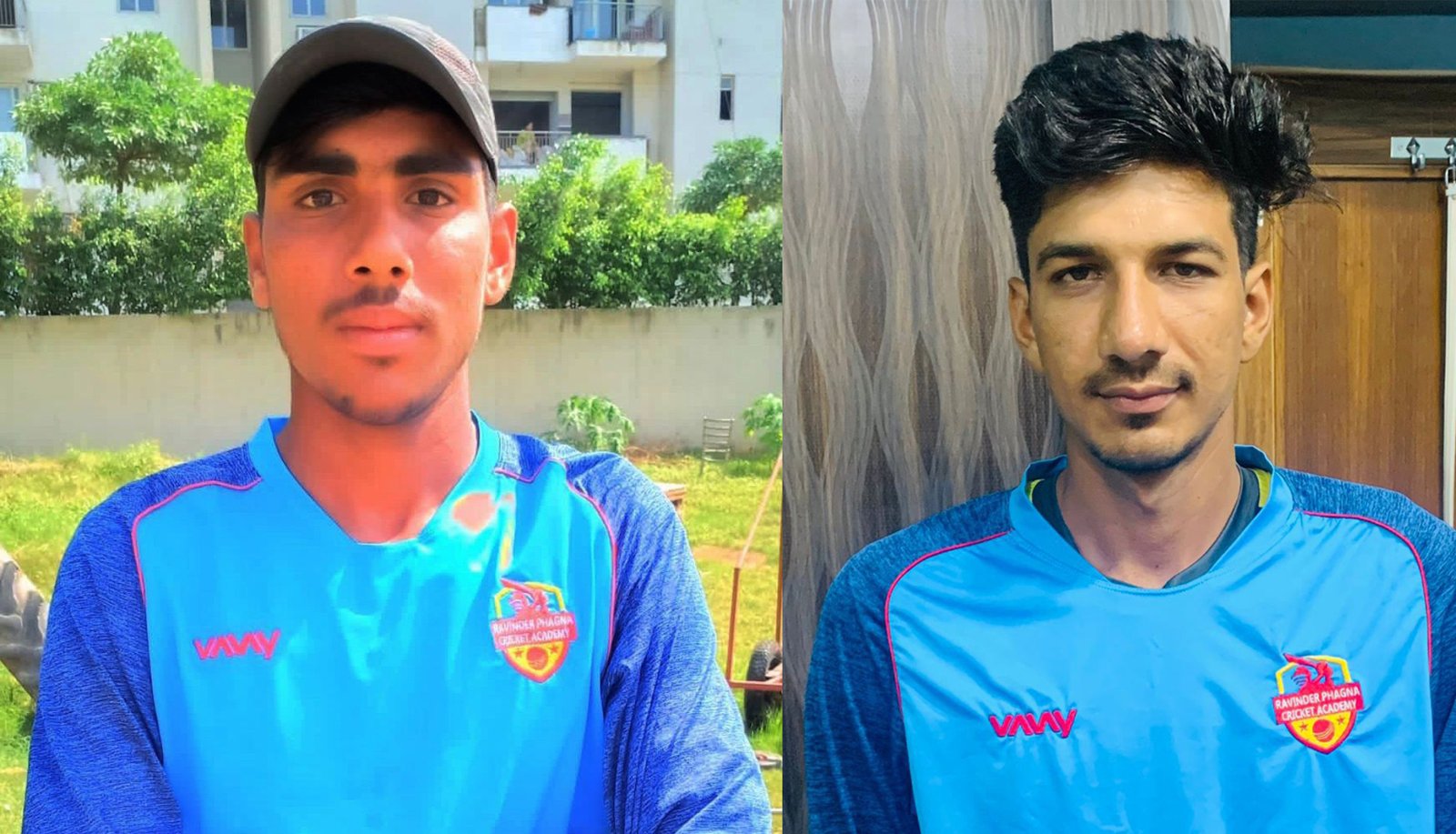 रणजी ट्रॉफी और सीके नायडू अंडर-23 टीम में जिले के दो खिलाड़ियों का चयन, धीरू सिंह व हरीश भड़ाना ने रविंदर फागना क्रिकेट अकादमी का नाम रोशन किया