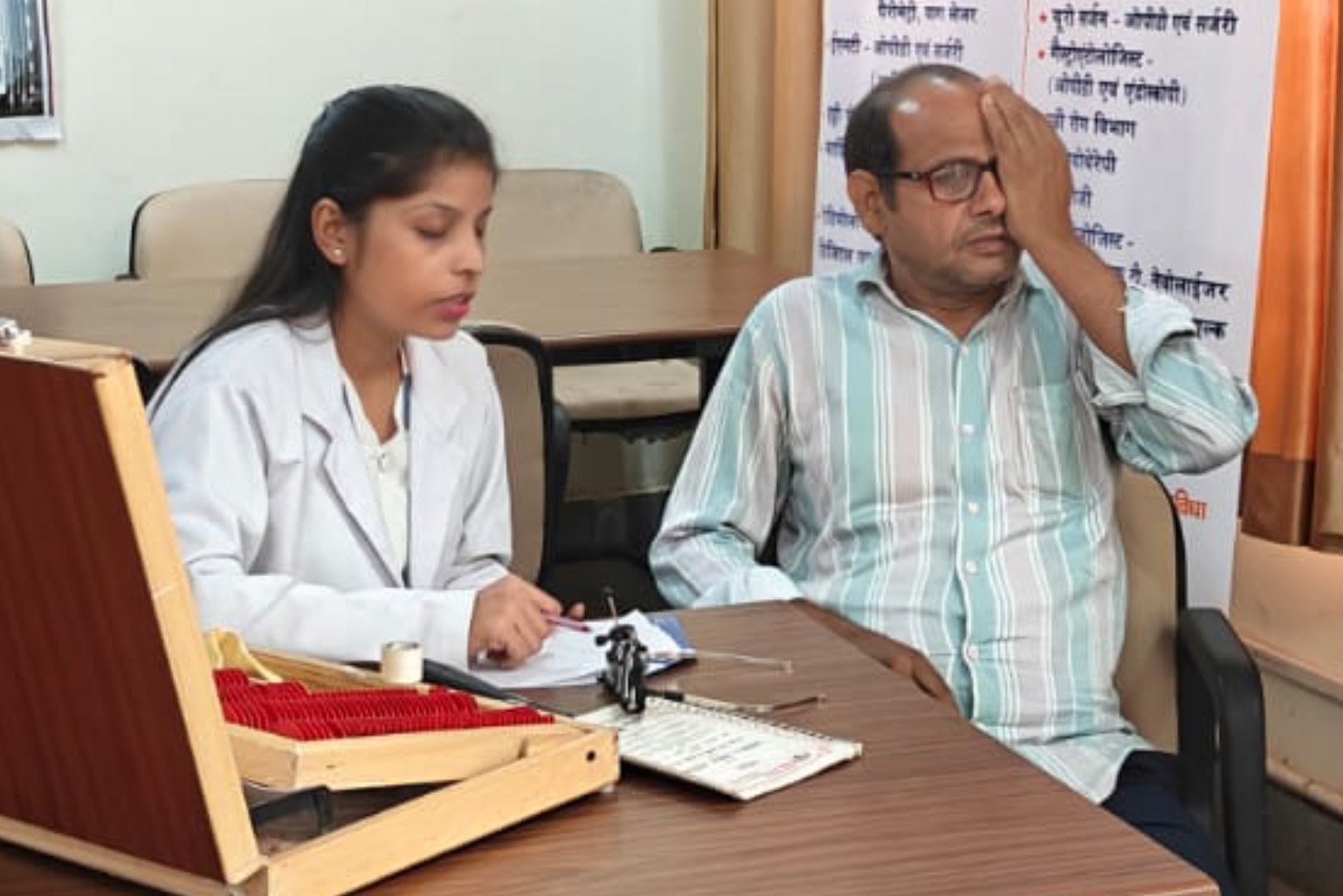 डॉ. सूरज प्रकाश आरोग्य केंद्र ने District Tax Bar Association के साथ मिलकर मुफ्त जांच शिविर का आयोजन किया, जिसमें 115 लोगों ने अपनी जांच कराई। 