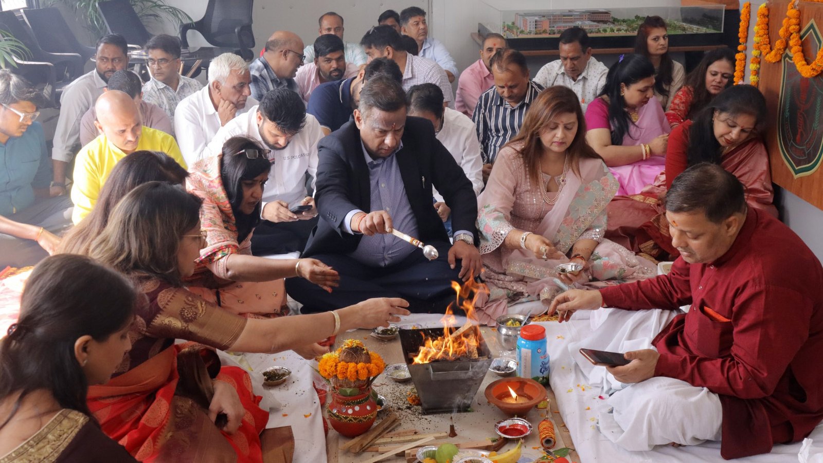 डीपीएस ग्रेटर फरीदाबाद की तर्ज पर सोहना में भी अब बच्चों को मिलेगी संस्कारवान शिक्षा , हवन यज्ञ के साथ हुई शुरुआत