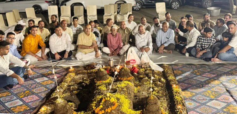 “गोवर्धन महाराज सबके जीवन में खुशहाली और आनंद का संचार करें”: पं. मूलचंद शर्मा विधायक 