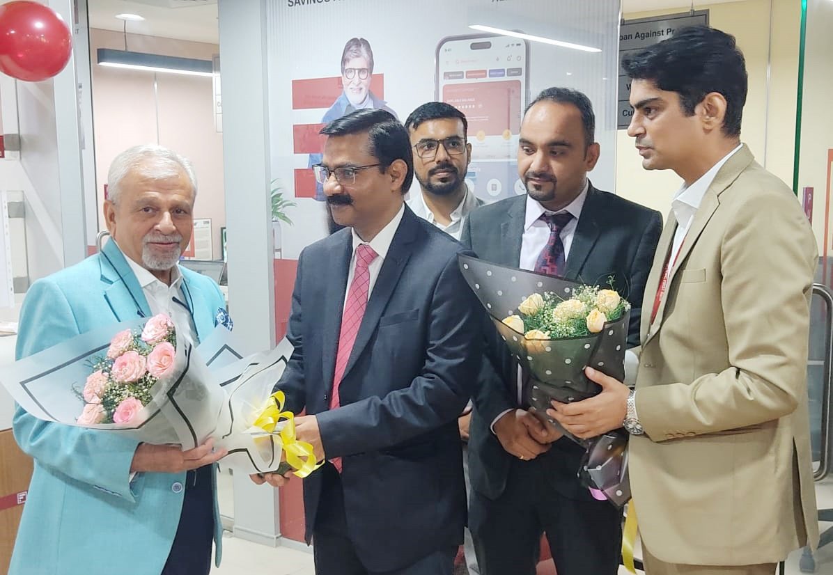 सेक्टर- 14 में आईडीएफसी बैंक की नई शाखा से व्यापारिक गतिविधियों को मिलेगा बढ़ावा : बीआर  भाटिया