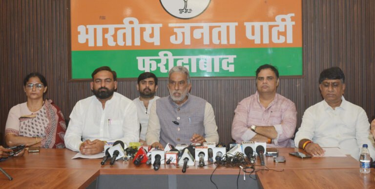 मोदी जी ने “वोकल फॉर लोकल” और “आत्मनिर्भर भारत” अभियान से स्वदेशी का नारा किया बुलंद :-  कृष्णपाल गुर्जर