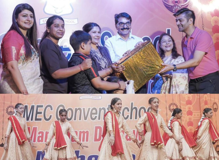 मैक कॉन्वेंट स्कूल में “मंगलम दीपावली” महोत्सव का आयोजन