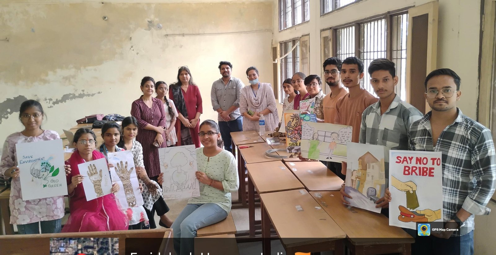 राजकीय महाविद्यालय में हुआ “3 दिवसीय फाइन आर्ट्स कार्यशाला” का आयोजन