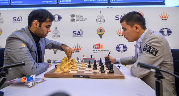 FIDE World Cup Goa 2025 : Arjun Erigaisi, P Harikrishna register emphatic wins; Gukesh, Praggnanandhaa draw with black in first game of Round 3