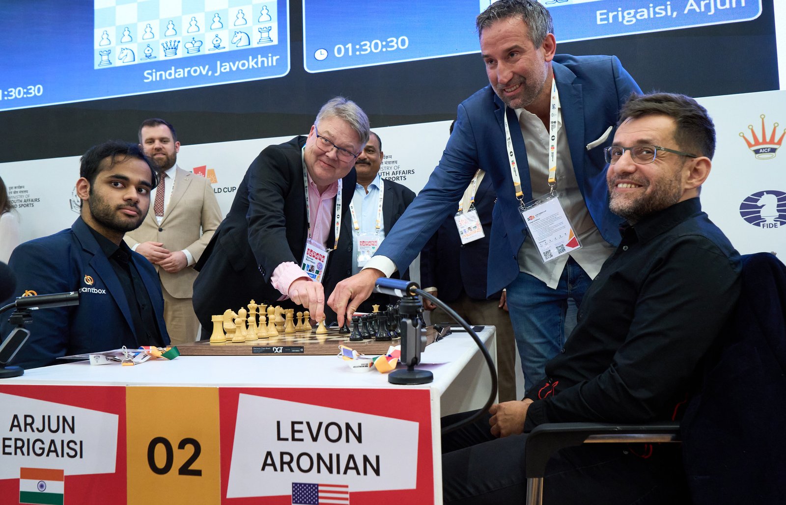 FIDE World Cup 2025: Arjun Erigaisi, P Harikrishna draw opening game of Round 5