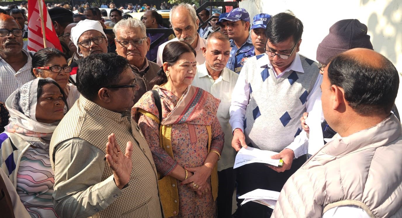 केंद्रीय ट्रेड यूनियनों और संयुक्त किसान मोर्चा के आह्वान पर जिला मुख्यालय पर जोरदार प्रदर्शन किया गया 