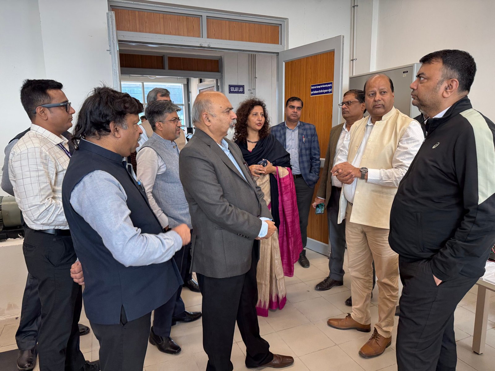 बिहार के प्रतिनिधिमंडल ने किया एसवीएसयू का अवलोकन, इसी मॉडल पर बिहार में भी बनेगी स्किल यूनिवर्सिटी