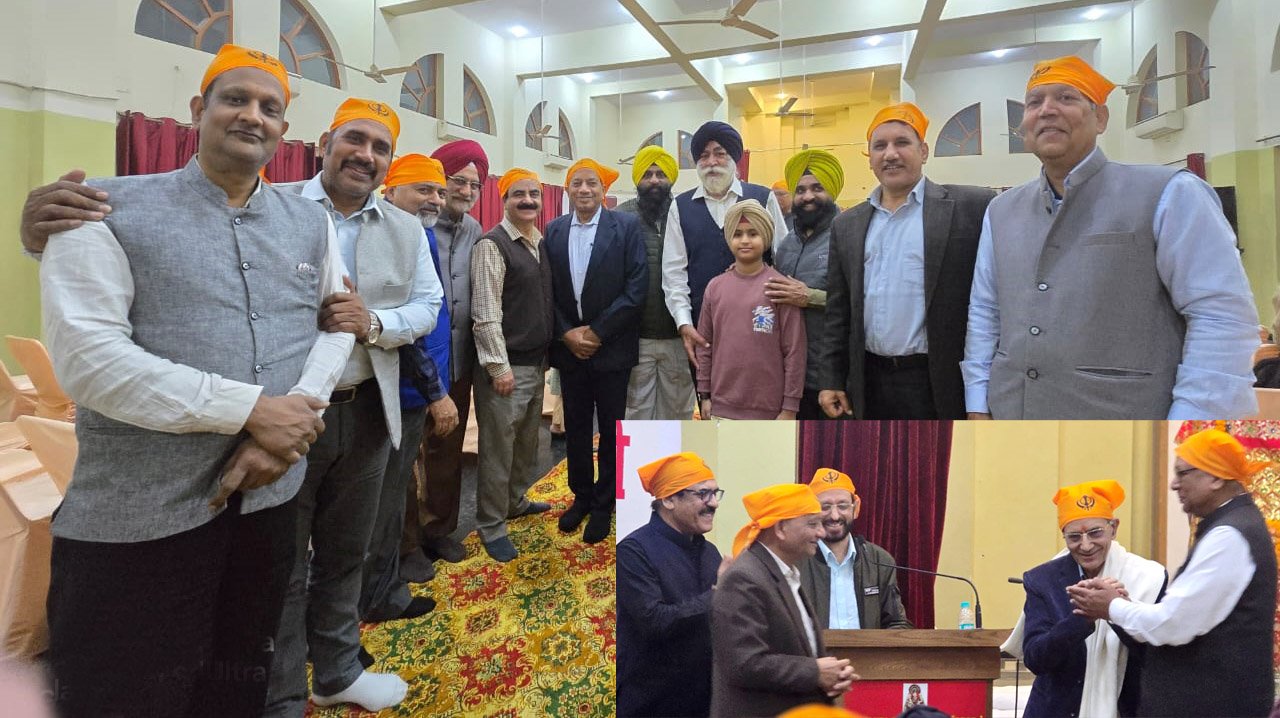 हिन्द की चादर’ को नमन: 350वें शहीदी दिवस पर गुरु तेग बहादुर के अतुलनीय बलिदान को कश्मीरी सेवक समाज व भारत सेवा प्रतिष्ठान ने शुकराना सभा का आयोजन किया