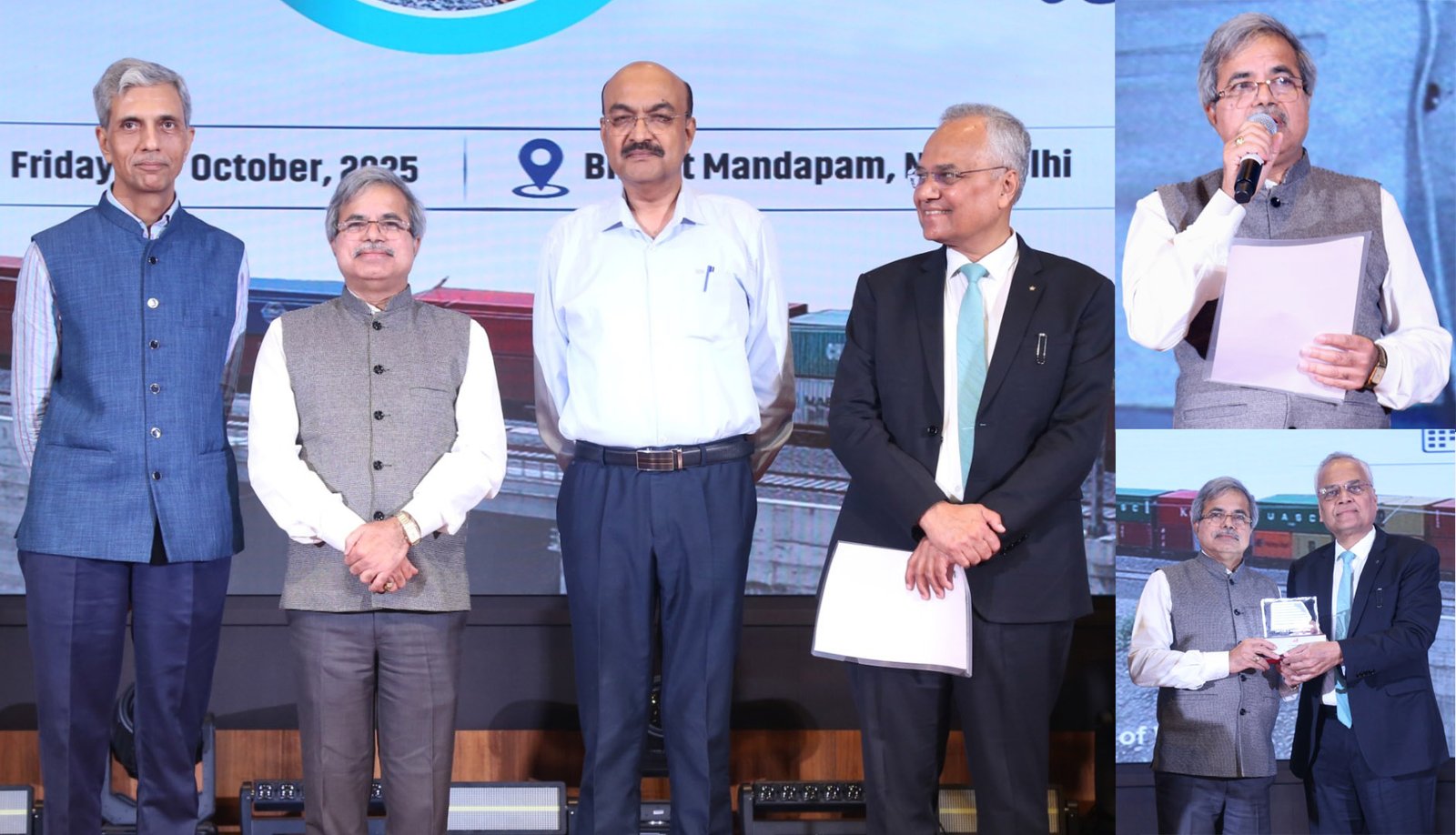 दक्षता और प्रगति की नई मिसाल डीएफसीसीआईएल , भारत मंडपम में संपन्न हुआ 20वां स्थापना दिवस समारोह