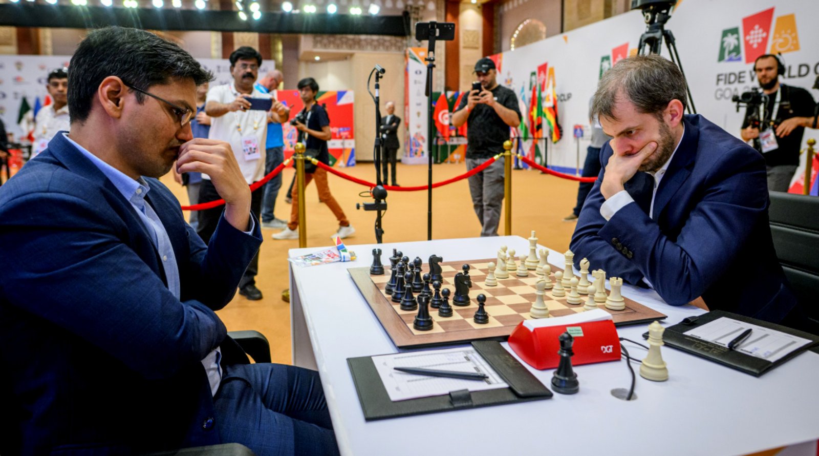 FIDE World Cup Goa 2025 : Praggnanandhaa survives scare; Arjun, Karthik, Harikrishna also draw first game of Rd 4